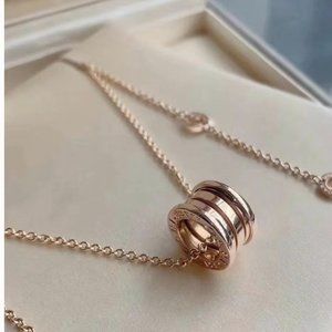 Bulgari Spring 18K rose gold necklace